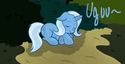 Size: 800x408 | Tagged: safe, artist:grumblepluck, edit, imported from derpibooru, trixie, pony, unicorn, crying, female, mare, sad, solo, uguu