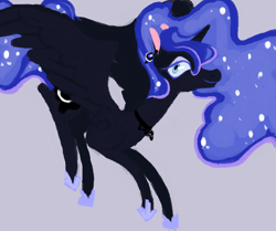 Size: 788x660 | Tagged: safe, artist:sugaryboogary, imported from derpibooru, princess luna, female, simple background, solo