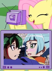 Size: 674x924 | Tagged: safe, imported from derpibooru, exploitable meme, meme, obligatory pony, sakaki yuya, shiunin sora, tv meme, yu-gi-oh!, yugioh arc v