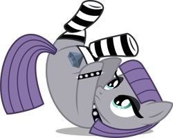 Size: 3000x2396 | Tagged: safe, artist:katequantum, imported from derpibooru, maud pie, clothes, female, socks, solo, striped socks, wrong cutie mark
