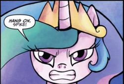 Size: 507x345 | Tagged: safe, idw, imported from derpibooru, princess celestia, spoiler:comic, female, solo