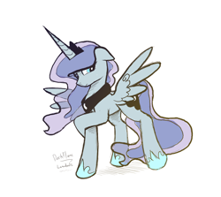 Size: 1280x1143 | Tagged: safe, artist:darkflame75, imported from derpibooru, princess luna, lunadoodle, female, solo