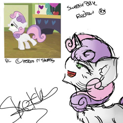 Size: 1000x1000 | Tagged: safe, artist:crypno-the-pegasus, imported from derpibooru, sweetie belle, female, solo