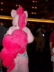 Size: 768x1024 | Tagged: safe, imported from derpibooru, pinkie pie, human, cosplay, fursuit, irl, irl human, photo