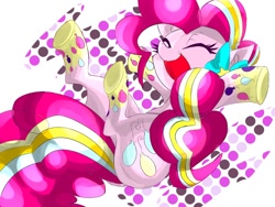 Size: 800x600 | Tagged: safe, artist:eel, artist:eels, imported from derpibooru, pinkie pie, female, pixiv, rainbow power, solo