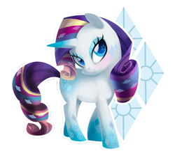 Size: 1036x942 | Tagged: safe, artist:locksto, imported from derpibooru, rarity, pony, unicorn, female, mare, rainbow power, solo