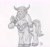 Size: 2308x2151 | Tagged: safe, artist:sensko, imported from derpibooru, lord tirek, centaur, black and white, g1, grayscale, male, monochrome, pencil drawing, solo, spiked wristband, tirac, tirac's bag, tirek (g1), traditional art, wristband