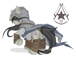 Size: 1007x794 | Tagged: safe, artist:toonlancer, imported from derpibooru, octavia melody, assassin's creed, assassin's creed iii, clothes, female, solo