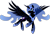 Size: 1280x872 | Tagged: safe, artist:fluffy314, imported from derpibooru, nightmare moon, female, simple background, solo, transparent background, vector