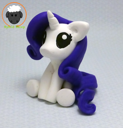 Size: 475x495 | Tagged: safe, artist:hybrid-sheep, imported from derpibooru, rarity, irl, photo, sculpture, solo