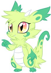 Size: 698x1000 | Tagged: safe, artist:centchi, imported from derpibooru, oc, oc only, oc:emee, baby dragon, cute, dragoness, simple background, solo, transparent background