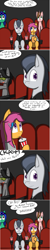 Size: 402x2012 | Tagged: safe, artist:jake heritagu, imported from derpibooru, rumble, scootaloo, pony, comic:ask motherly scootaloo, alternate hairstyle, clothes, comic, date, drink, female, food, hairpin, male, motherly scootaloo, movie, popcorn, rumbloo, straight, straw, suit, sweatshirt, theater