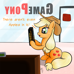 Size: 750x750 | Tagged: safe, artist:ratofdrawn, imported from derpibooru, applejack, female, solo, star wars: the old republic, video game