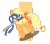 Size: 933x822 | Tagged: safe, artist:sylvesterkittycat, imported from derpibooru, applejack, earth pony, pony, crossover, female, leonardo, mouth hold, ninjato, solo, sword, teenage mutant ninja turtles, weapon