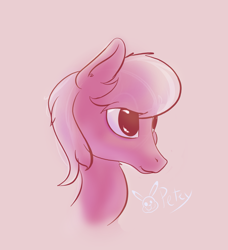 Size: 2241x2457 | Tagged: safe, artist:pikapetey, imported from derpibooru, pony, bust, head, portrait, smiling, solo