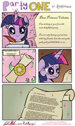 Size: 959x1607 | Tagged: safe, artist:redapropos, edit, imported from derpibooru, twilight sparkle, cease and desist, comic, hasbro, letter, magic, parody, text, twilybuse