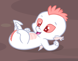 Size: 400x312 | Tagged: safe, artist:queencold, imported from derpibooru, fizzle, dragon, age regression, baby, baby dragon, cute, fizzabetes, male, solo
