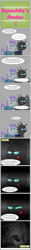 Size: 586x4759 | Tagged: safe, artist:zacatron94, imported from derpibooru, maud pie, princess luna, changeling, comic, equestria's stories, pointy ponies, statue