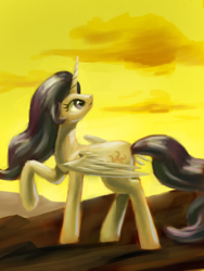 Size: 1200x1600 | Tagged: safe, artist:fahu, imported from derpibooru, princess celestia, female, solo