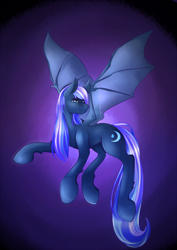 Size: 700x989 | Tagged: safe, artist:rubyrue, imported from derpibooru, oc, oc only, bat pony, pony, solo