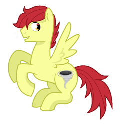 Size: 552x564 | Tagged: safe, artist:unoriginai, imported from derpibooru, oc, oc only, oc:dusty, pegasus, pony, flying, magical lesbian spawn, male, offspring, parent:apple bloom, parent:scootaloo, parents:scootabloom, simple background, solo, stallion, transparent background