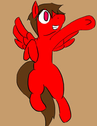 Size: 786x1017 | Tagged: safe, artist:eggrole7, imported from derpibooru, oc, oc only, flying, simple background, solo, underhoof