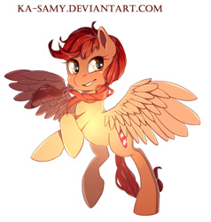 Size: 700x735 | Tagged: safe, artist:ka-samy, imported from derpibooru, oc, oc only, oc:surfing blossom, pegasus, pony, solo