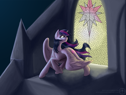 Size: 1600x1200 | Tagged: safe, artist:adalbertus, imported from derpibooru, twilight sparkle, alicorn, pony, female, mare, solo, twilight sparkle (alicorn)