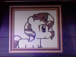 Size: 640x480 | Tagged: safe, artist:jackkoopa3ds, imported from derpibooru, sunset shimmer, pony, unicorn, female, game boy, gameboy camera, pixel art, solo