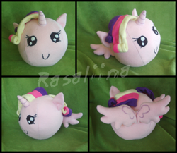 Size: 1500x1300 | Tagged: safe, artist:rasaliina, imported from derpibooru, princess cadance, ball, irl, photo, plushie, solo