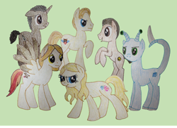 Size: 1024x744 | Tagged: safe, artist:qemma, imported from derpibooru, alien, pony, andalite, animorphs, aximili-esgarrouth-isthill, ponified