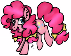 Size: 2300x1800 | Tagged: safe, artist:kikirdcz, imported from derpibooru, pinkie pie, bow, female, solo