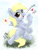 Size: 900x1200 | Tagged: safe, artist:joakaha, imported from derpibooru, derpy hooves, pony, female, filly, mail, solo