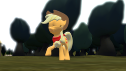 Size: 1278x719 | Tagged: safe, imported from derpibooru, applejack, 3d, female, solo, source filmmaker