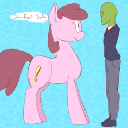 Size: 700x700 | Tagged: safe, artist:goat train, imported from derpibooru, oc, oc only, oc:anon, earth pony, human, pony, animated, micro, size chart, smiling