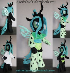 Size: 1280x1330 | Tagged: safe, artist:agatrix, imported from derpibooru, queen chrysalis, pony, anthro plushie, bikini, bipedal, clothes, cute, cutealis, irl, nightgown, pajamas, photo, plushie, socks, standing, swimsuit