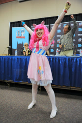 Size: 682x1024 | Tagged: safe, imported from derpibooru, pinkie pie, human, cosplay, irl, irl human, photo