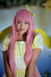 Size: 801x1204 | Tagged: safe, imported from derpibooru, fluttershy, human, cosplay, irl, irl human, photo, solo