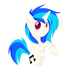 Size: 3000x3000 | Tagged: safe, artist:88ms-allie88, imported from derpibooru, dj pon-3, vinyl scratch, female, solo