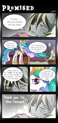 Size: 1000x2100 | Tagged: safe, artist:vavacung, imported from derpibooru, princess celestia, oc, oc:liberty wing, comic:to love god - to love mortal, canon x oc, comic, crying, death