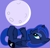 Size: 1287x1228 | Tagged: safe, artist:imageconstructor, imported from derpibooru, princess luna, .svg available, female, filly, moon, on back, simple background, solo, svg, tangible heavenly object, vector, woona