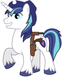 Size: 826x1020 | Tagged: safe, artist:rainbow-dash-2014, imported from derpibooru, shining armor, cowboy, cowboy hat, gun, hat, holster, male, revolver, solo, stetson, weapon