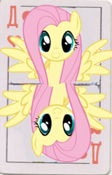 Size: 325x509 | Tagged: safe, artist:jbond, deleted from derpibooru, imported from derpibooru, fluttershy, game cards, russian, solo