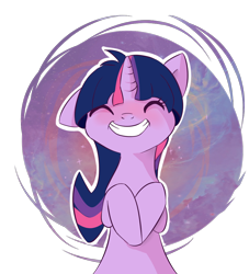 Size: 1000x1100 | Tagged: safe, artist:fikakorv, imported from derpibooru, twilight sparkle, pony, unicorn, adorkable, blushing, cute, dork, eyes closed, female, floppy ears, grin, happy, mare, smiling, solo, squee, twiabetes