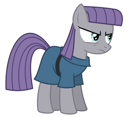 Size: 928x856 | Tagged: safe, artist:dry-b0nes, imported from derpibooru, maud pie, earth pony, pony, angry, female, frown, glare, mare, maud pie is not amused, omae wa mou shindeiru, simple background, solo, this will end in omae wa mou shindeiru, this will end in pain, transparent background, vector