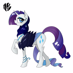 Size: 3000x3000 | Tagged: safe, artist:inkypsycho, imported from derpibooru, rarity, clothes, female, solo