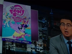 Size: 2592x1936 | Tagged: safe, imported from derpibooru, twilight sparkle, alicorn, pony, female, john oliver, last week tonight, last week tonight with john oliver, mare, twilight sparkle (alicorn), youtube link