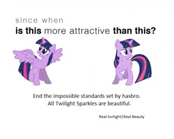 Size: 605x483 | Tagged: safe, imported from derpibooru, twilight sparkle, alicorn, pony, unicorn, alicorn drama, drama, drama bait, op is a duck, op is trying to start shit, parody, text, twilight sparkle (alicorn)