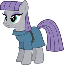 Size: 1364x1389 | Tagged: safe, artist:zacatron94, imported from derpibooru, maud pie, female, simple background, solo, transparent background, vector