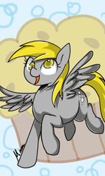 Size: 600x1000 | Tagged: safe, artist:pinkieminas, imported from derpibooru, derpy hooves, pegasus, pony, female, mare, solo